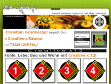 Tablet Screenshot of christiangruenberger.com